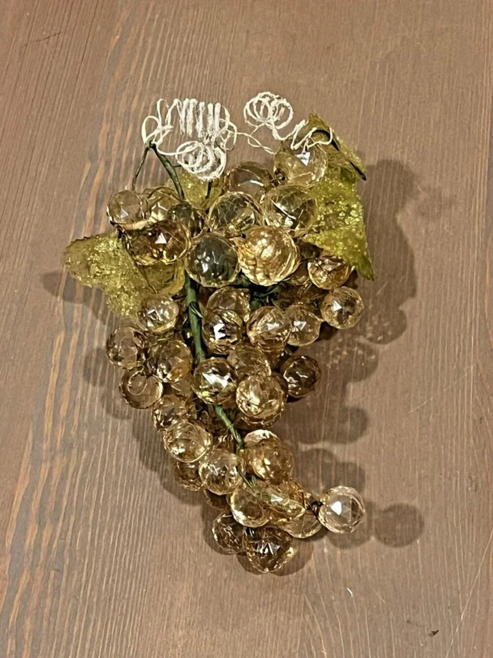 Vintage MCM Faceted Grape Cluster 6